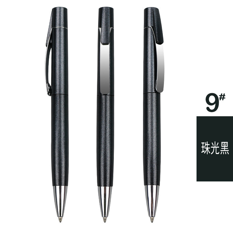Xiefu plástico bolígrafo de impresión logotipo creativo bolígrafo neutro al por mayor bolígrafo azul y negro de 0.5 mm