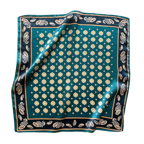 Silk scarf small square scarf for women wholesale Korean professional temperament small scarf spring and autumn new mulberry silk scarf for women
