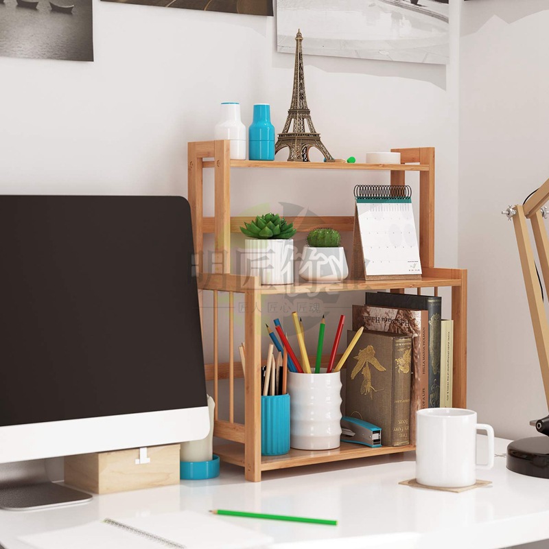 Bamboo Spice Rack Bottle Jars
