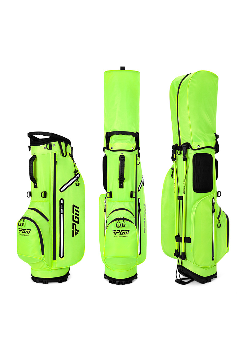 Túi đựng gậy golf PGM kiểu Hàn Quốc có chân đế, nhẹ, chống nước — QB116-Xanh huỳnh quang chi tiết 24