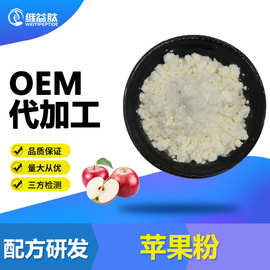 苹果粉99%水溶代餐粉果蔬粉浓缩喷雾干燥固体饮料原料现货苹果粉