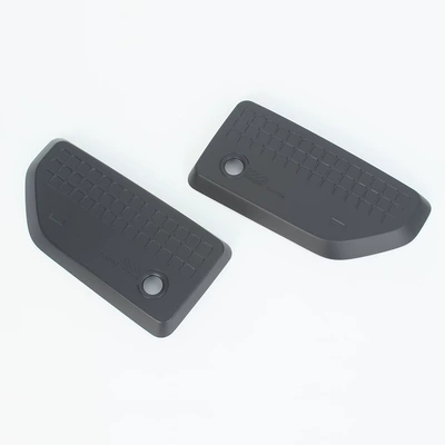 Suitable for 26 Chery Icar V27 Front Fog Light Cover Modification Patch Icaur Front Fog Light Frame Abs Protective Cover (Light frame) - matt-black-front-fog-lampshade2l