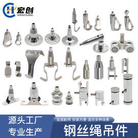 锁线器挂画线挂钩锁紧器 中珠活动拉爆圆盘码锁线器 广告标牌吊码