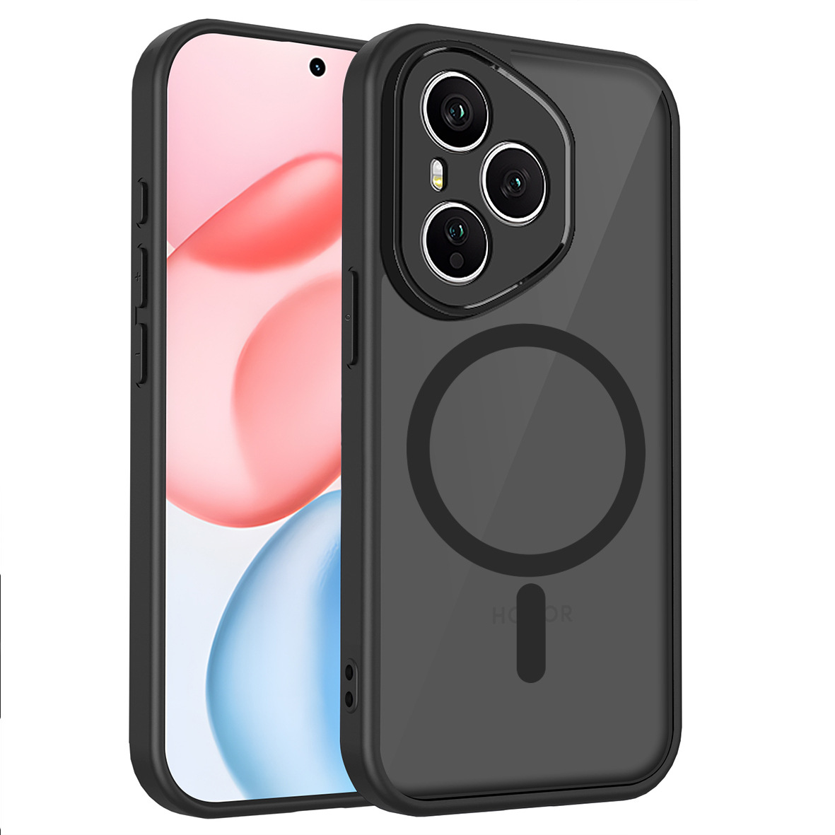 Skin-Friendly Magnetic Case Suitable for Honor 400 Phone Case, Honor X9D Matte Precision Hole X7D Anti-Drop Honor X70 Protective Case