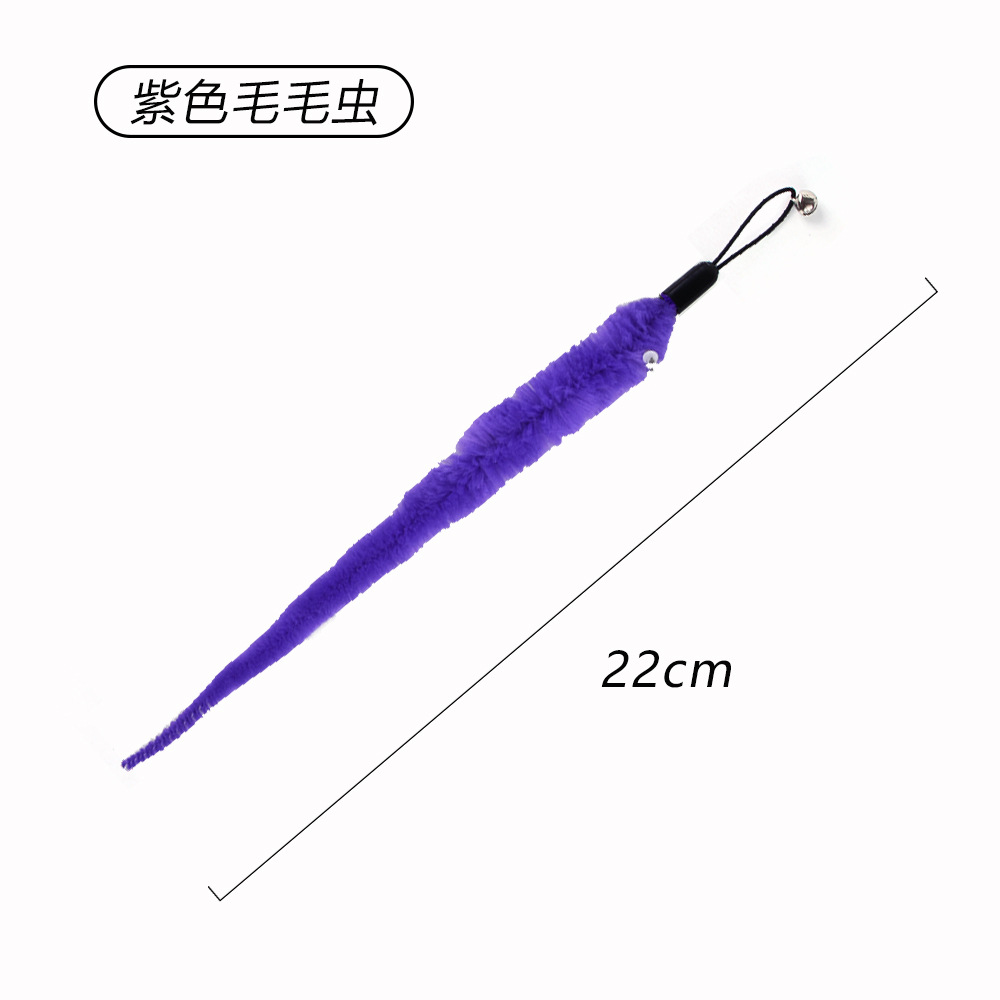 Resumen transfronterizo nueva mascota gato juguete gran pez volador cabeza de reemplazo divertido gato palo de juguete de felpa caña de pescar cabeza de reemplazo