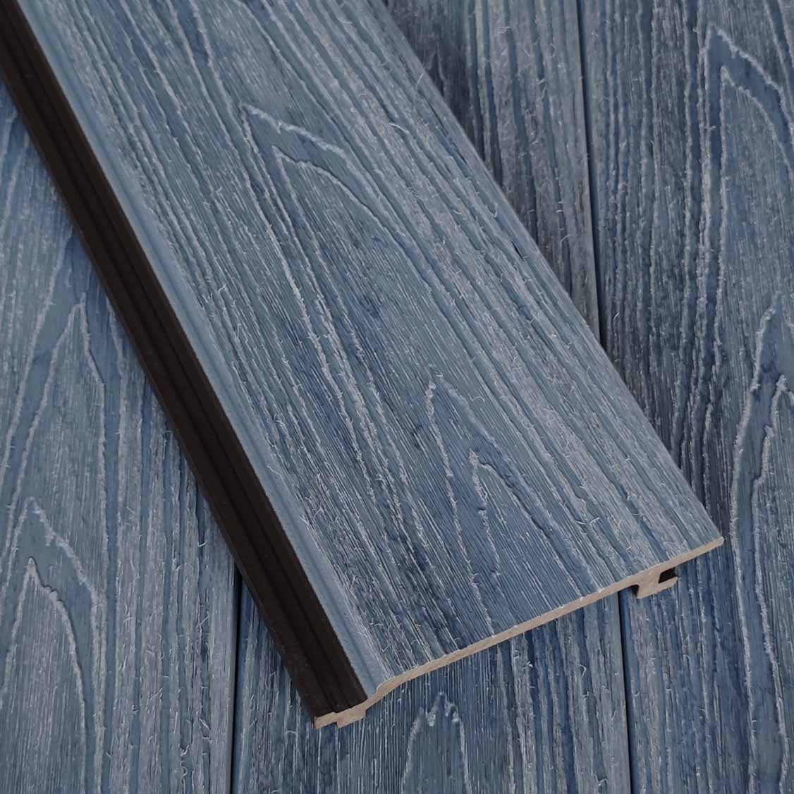 Tablero de pared de plástico de madera Tablero de pared de coextrusión al aire libre Ingeniería impermeable Tablero de madera Fabricante de plástico de madera
