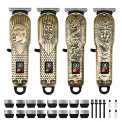 国境を越えた新型剃髪電気バリカン専門理髪器男性電気理髪道具ヘアサロン彫刻電気バリカン