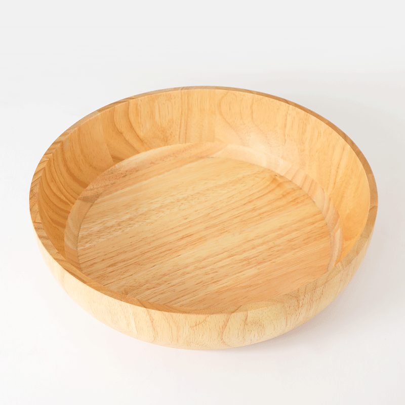 东莞外贸工厂 木制餐具定制 木质水果碗木早餐碗实木汤碗木沙拉碗