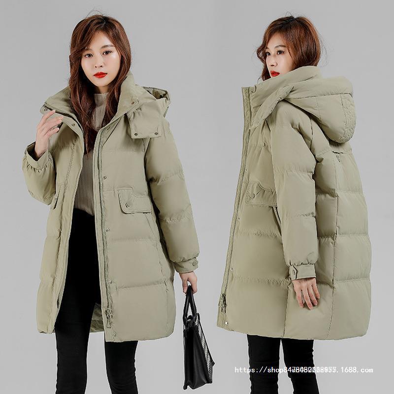 Keep warm fashionable down jacket
