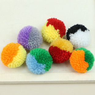 �S�ҬF؛3cm-6cm��ë����ƴɫdiy�ֹ��bYƷë��ñ��Ь�më����