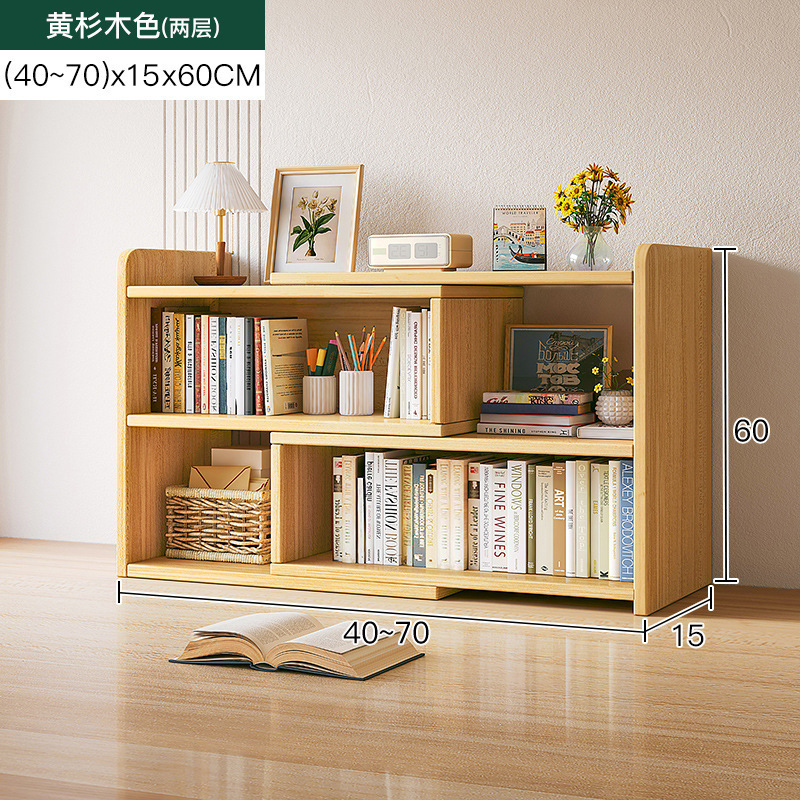 Escritorio de múltiples capas de almacenamiento rack de almacenamiento de escritorio estantería armario de oficina piso pequeña estantería estudiante casa gabinete