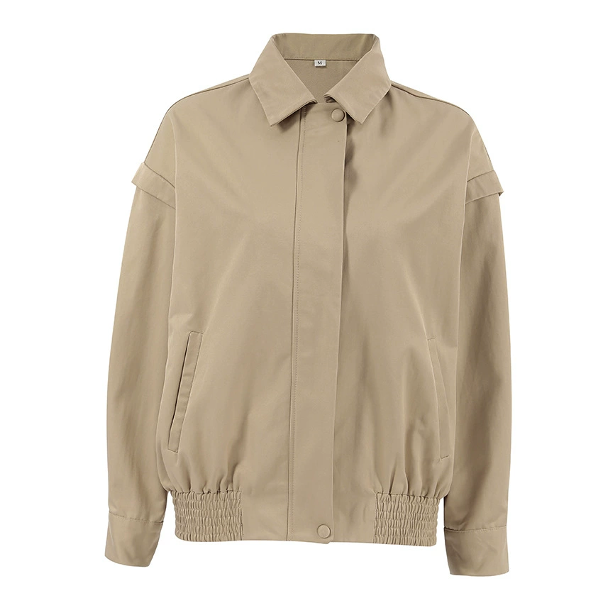 Хаки плащ-накидка, дизайнерская куртка, французский стиль, oversize, тренд сезона