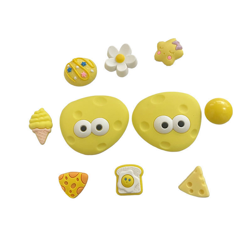 Hoyo Hoyo accesorios de zapatos lindos dibujos animados DIY botones de zapatos floral botones de zapatos accesorios botones de botones accesorios botones de PVC botones de zapatos