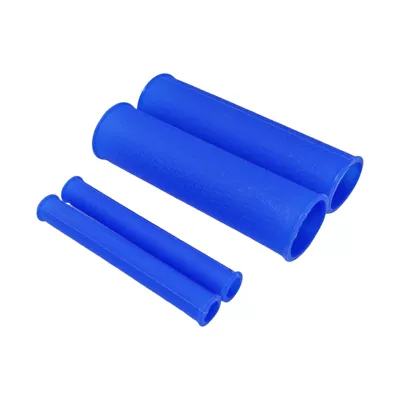 Motorcycle Handle Cover Soft Anti-Slip Anti-Sweat Handlebar - blue