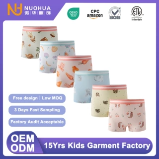 Custom Kids Underwear OEM, Stable Production Factory Wholesa