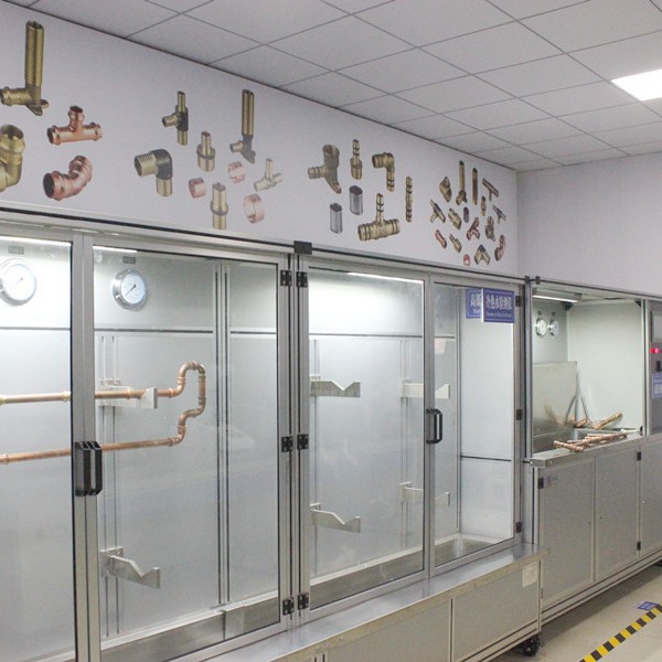 Latón recto doble exterior alambre Conector recto tubería de refrigeración agua caliente accesorios universales