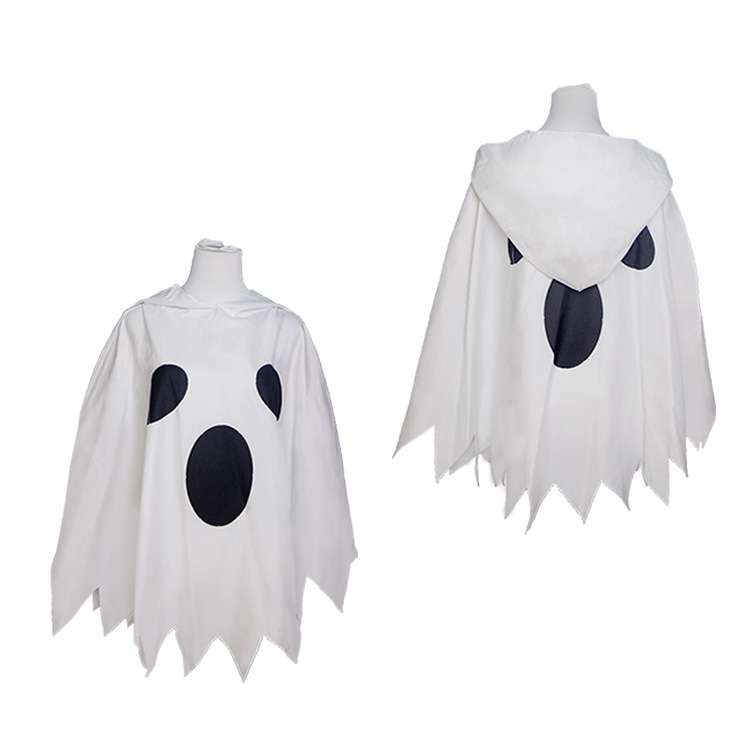 Capa de calabaza de Halloween fiesta europea y americana fantasma femenino bruja cosplay disfraz para adultos con sombrero capa