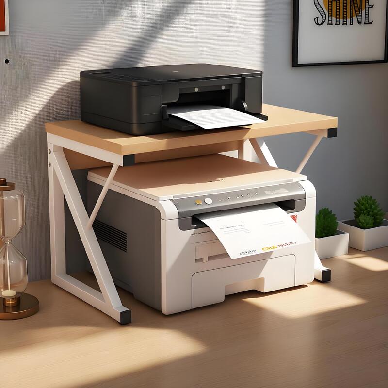 Desktop Storage Rack Office Printer Placement Rack Desktop Multi-Functional Small Elevated Rack Multi-Layer Storage Rack Desktop Storage Rack Office Printer Placement Rack Desktop Multi-Functional Small Elevated Rack Multi-Layer Storage Rack