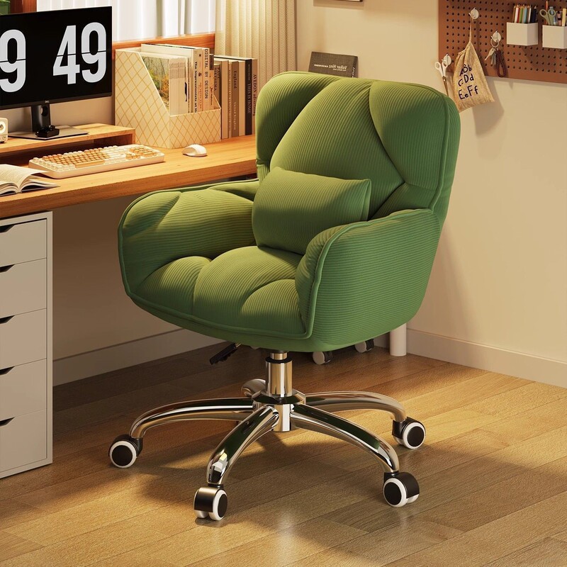 Rotatable Computer Chair, Comfortable for Long Sitting, Home Office Chair, Dormitory Student Study Chair, Simple Makeup and Study Chair Rotatable Computer Chair, Comfortable for Long Sitting, Home Office Chair, Dormitory Student Study Chair, Simple Makeup and Study Chair