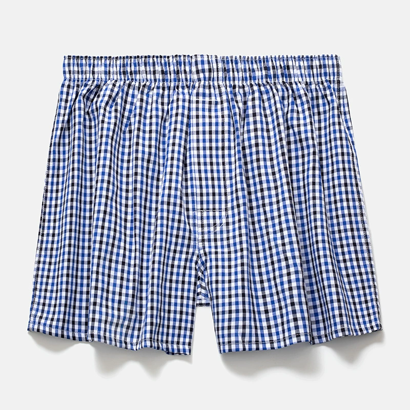 Мужские хлопковые дышащие боксеры-близь Loose Fit, плюс размеры M–XXXL