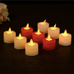 新型led電子ろうそく灯誕生日結婚仏灯灯灯灯創意シミュレーション揺れる家庭用無煙灯