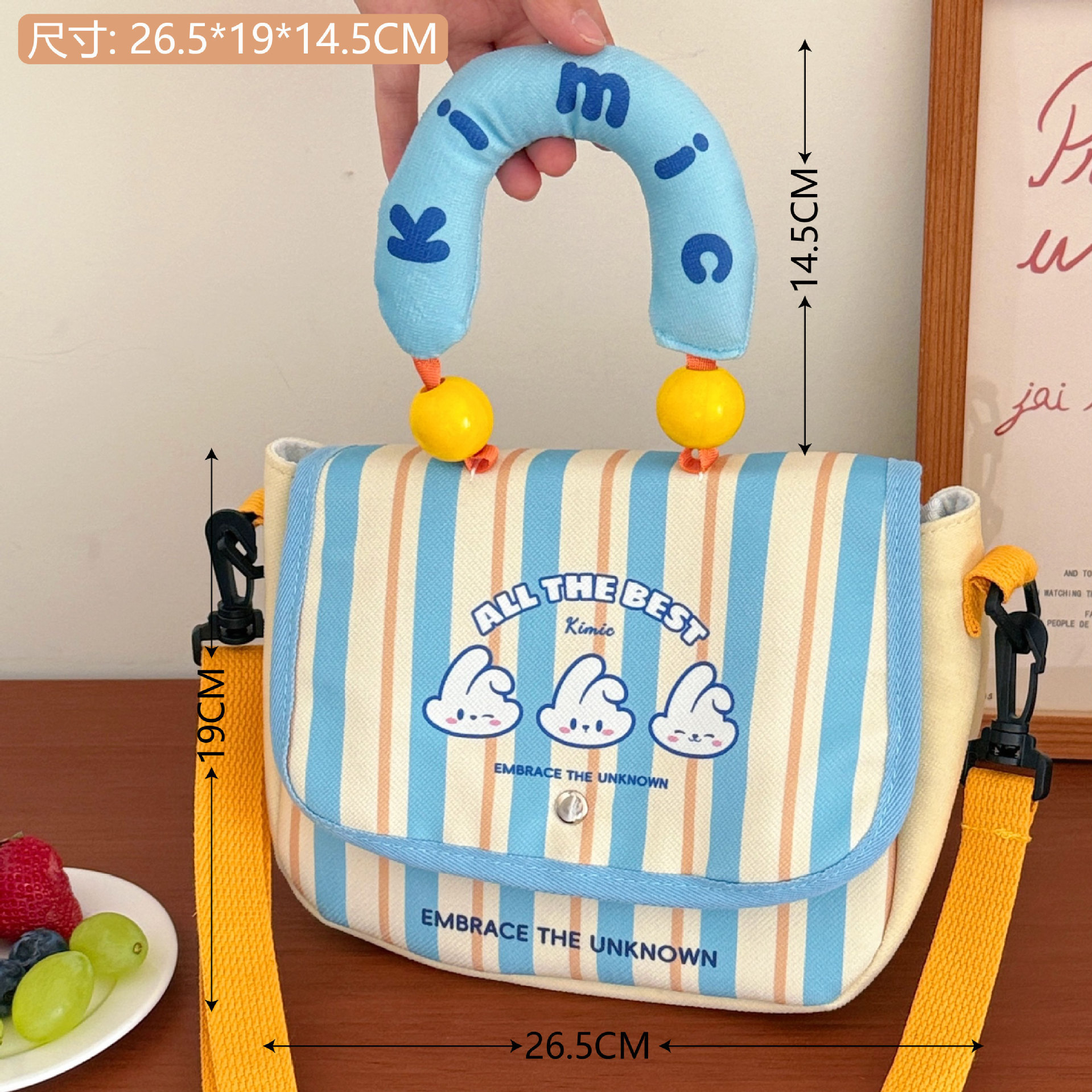 Nueva bolsa de almuerzo portátil de dibujos animados lonchera bolsa de aislamiento bolsa de almuerzo estudiante espesado papel de aluminio bolsa de almuerzo de aislamiento de almacenamiento