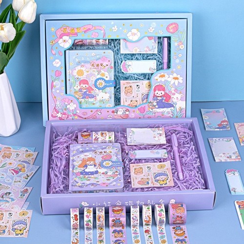 Ledger set, full set of cultural and creative gifts, student gifts, stationery, ledger set, wholesale notebook gift box