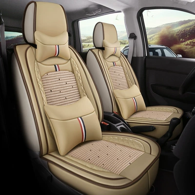 S/S1/S3 Rongguang V journey car: Seat cushion, seat cover - 2-single-seats-deluxe-edition-warm-rice