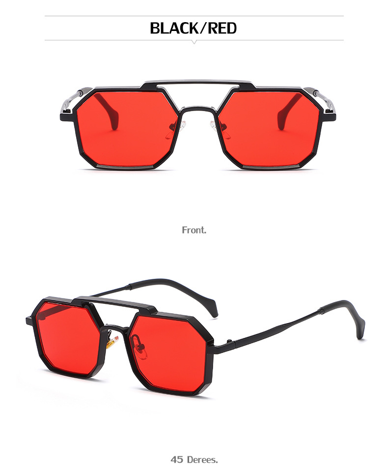 Neue europische und amerikanische HerrenPolygonSonnenbrillen mit kleinem Rahmen Grohandelpicture6