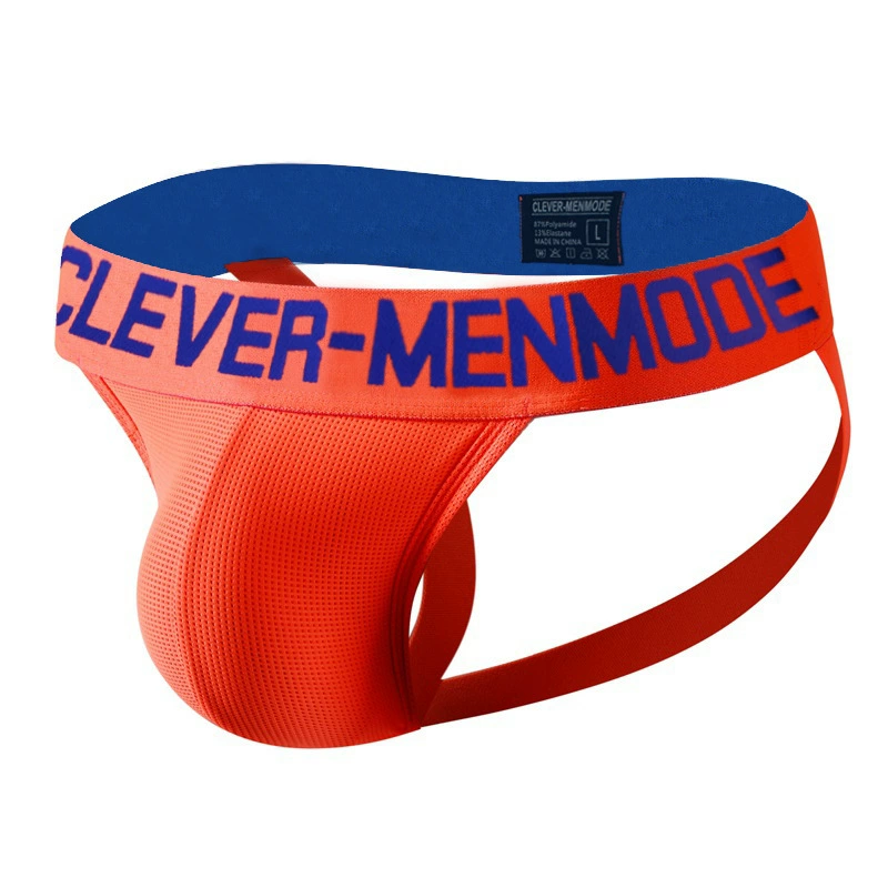 CLEVER-MENMODE Sexy флуоресцентное нижнее белье, классический пояс, брюки, европейский стиль