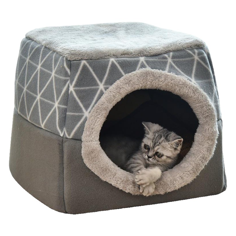 Transfronterizo Amazon gato nido invierno cálido espacio cápsula Villa cerrado perrera Four Seasons suministros para mascotas al por mayor