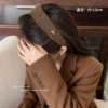 3# dark brown hairband 4cm