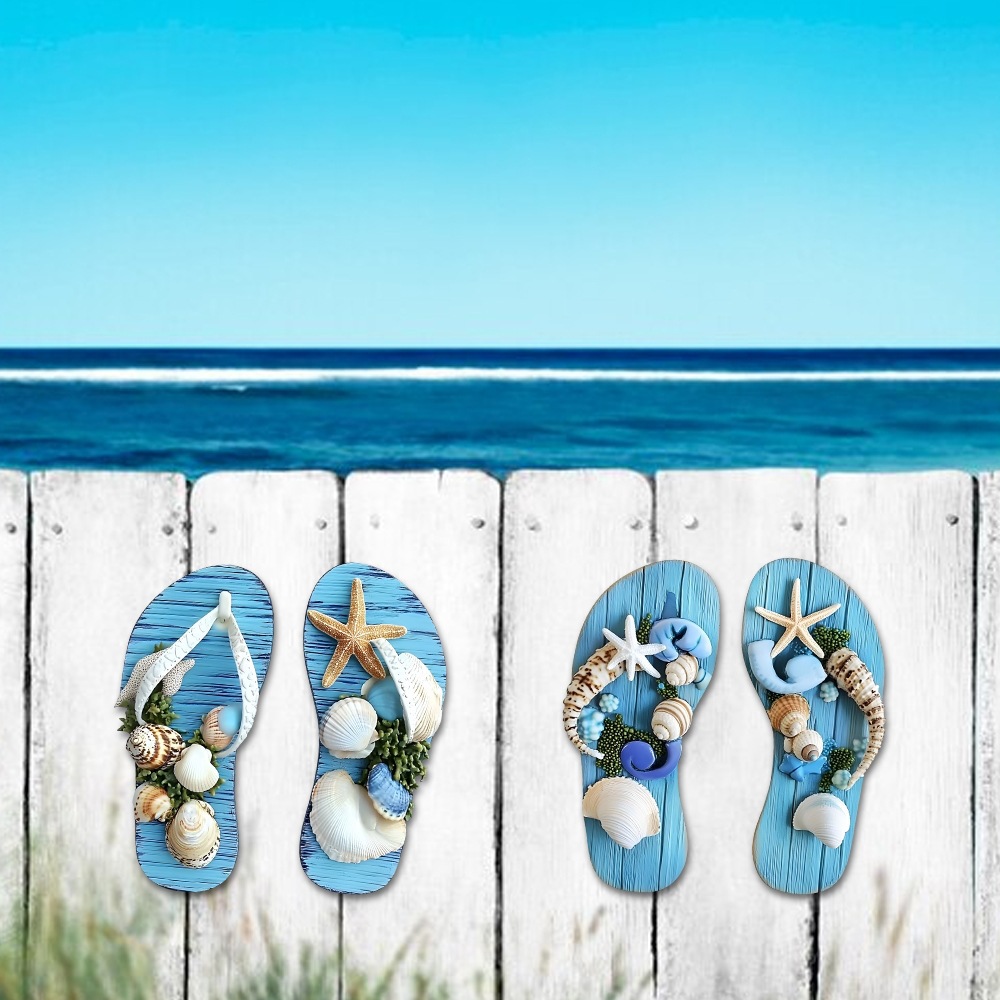Verano transfronterizo viento marino serie de vela de madera decoración de colgante decoración de la sala de estar del hogar decoración del dormitorio image 1