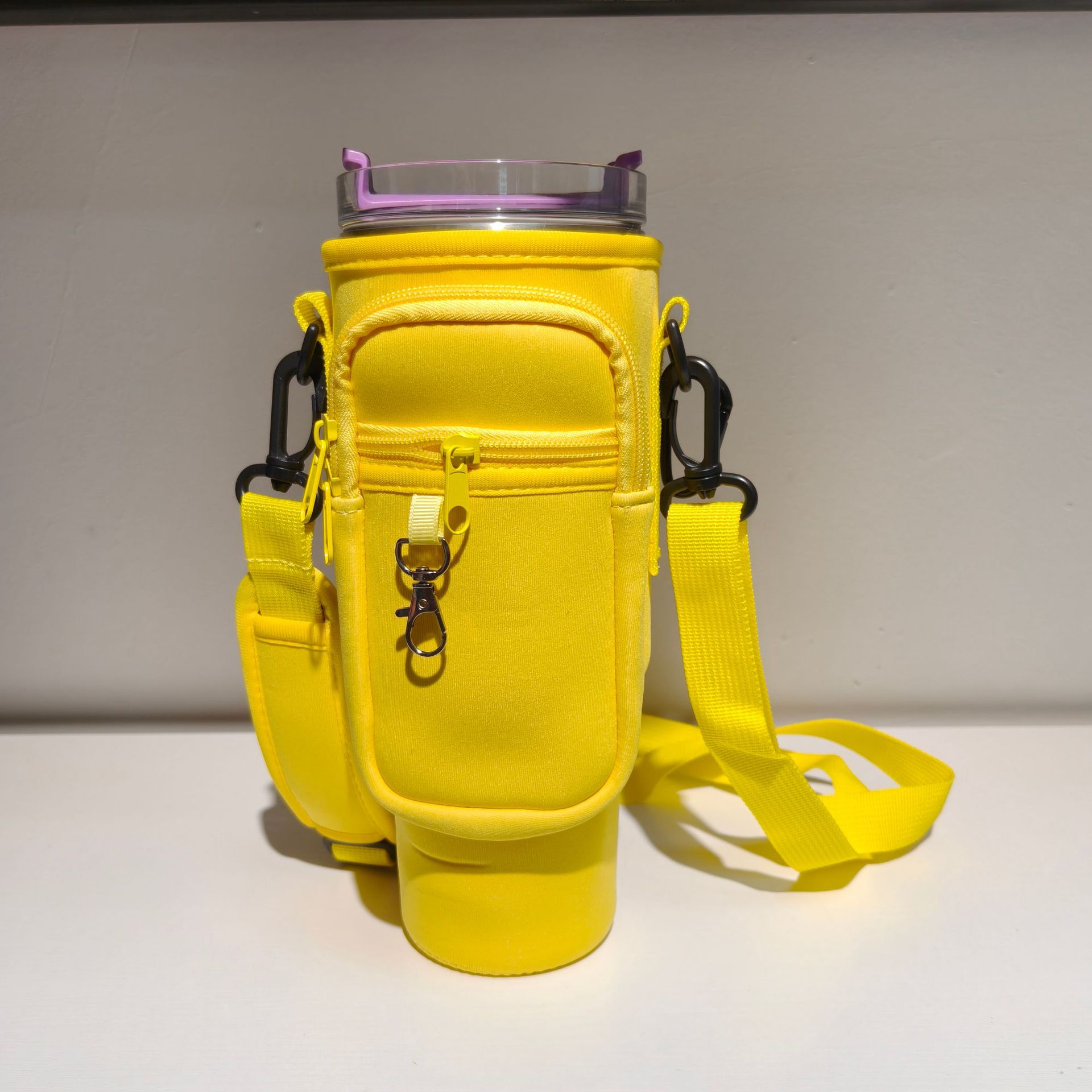 노란색(열쇠고리 + 더블지퍼 + 카라비너 + 배송준비)