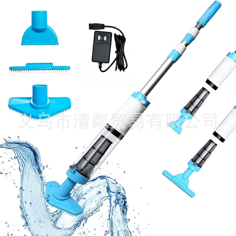 Cordless Swimming Pool Vacuum Wireless Cleaning Vacuum Cleaner for Baby Hot Water Bathtub Fish Pond Underwater Vacuum Rechargeable Model