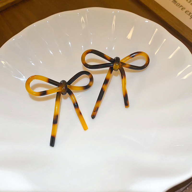 真金电镀银针豹纹星星圆圈耳环欧美潮流设计感耳坠气质氛围感耳饰详情40