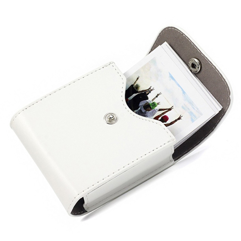 흰색 사진 보관 가방