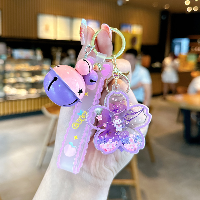 보라색 벚꽃 쿠로미/소프트 로프 y/벨