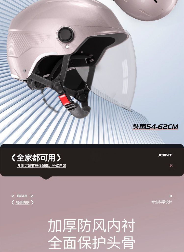 New National Standard 3C Electric Vehicle Summer Helmet