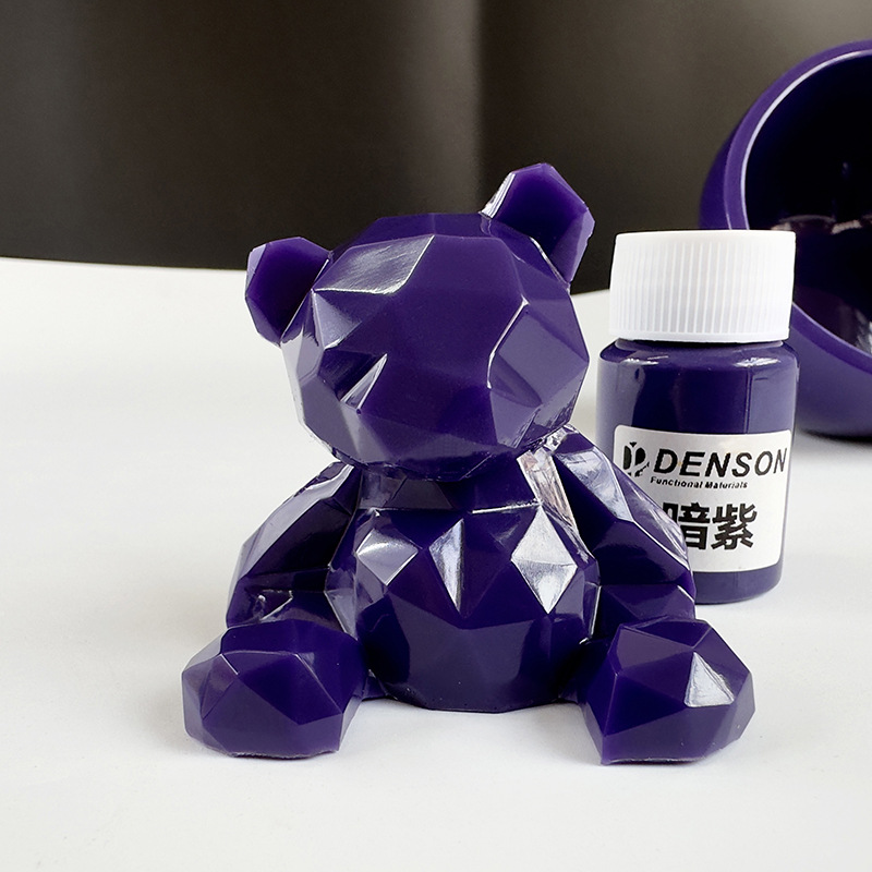 Pasta de color epoxi de cristal AB pegamento pasta de color sólido pasta de color pintada a mano pegamento de crema bricolaje color hecho a mano botella de 20g