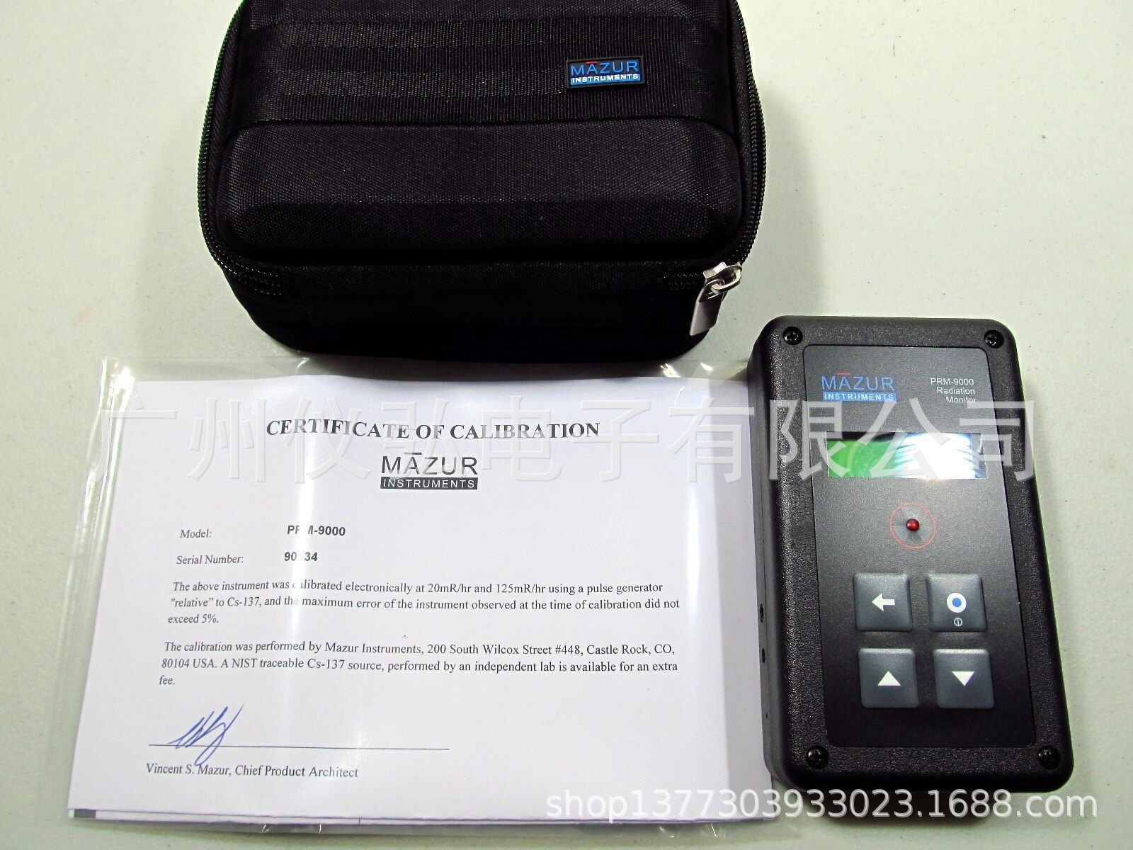 美国MAZUR核辐射检测仪PRM-9000放射性探测器