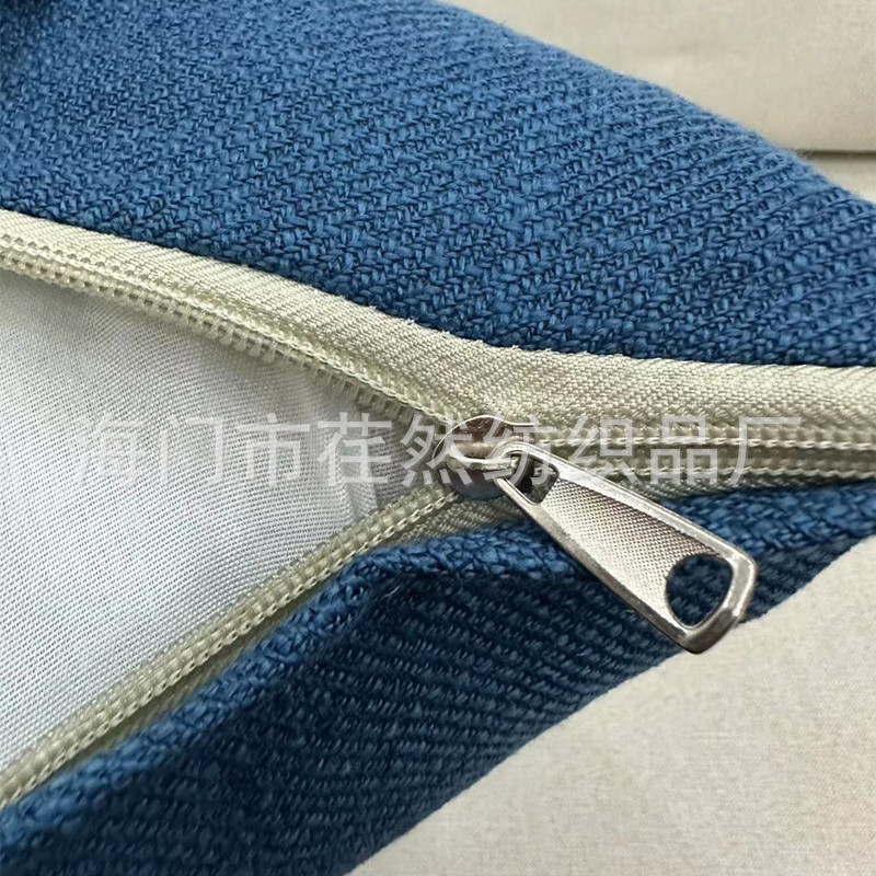 新しい中国風の亜麻抱き枕椅子の家具の背もたれは赤い木のソファーの背もたれの長方形の腰の背もたれは芯を含みます。|undefined