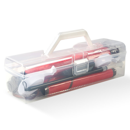 Herringbone Poster Opening Ceremony Kindergarten Students Opening Ceremony Herringbone Drawing Red Scroll Ink Ink Gift Box Set