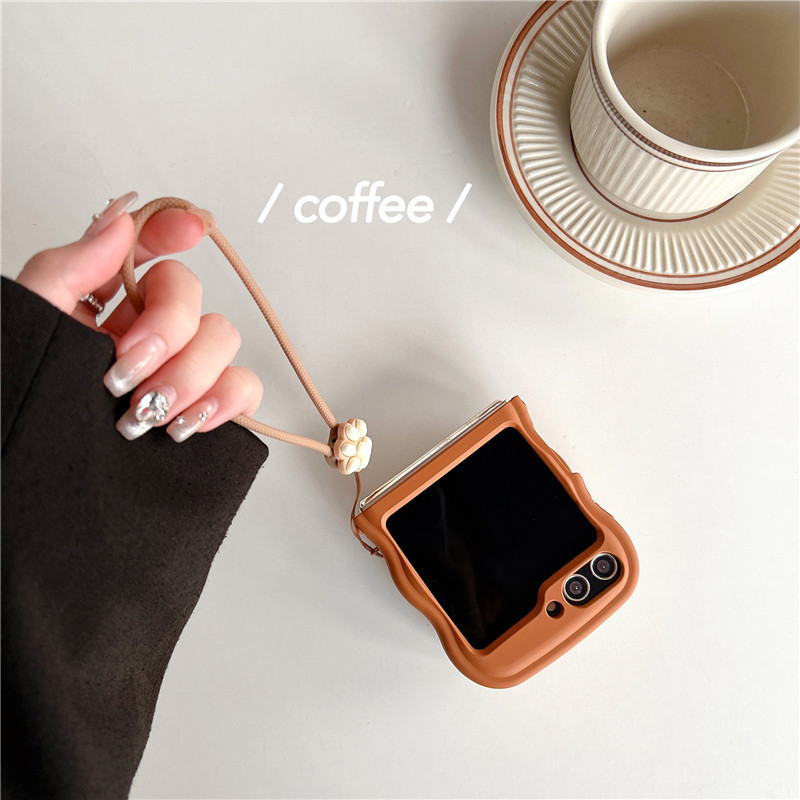 Three-dimensional doll cartoon for Samsung zflip 5 fold folding screen phone case Samsung Galaxy ZFLIP4 Japan and South Korea_voghion.com