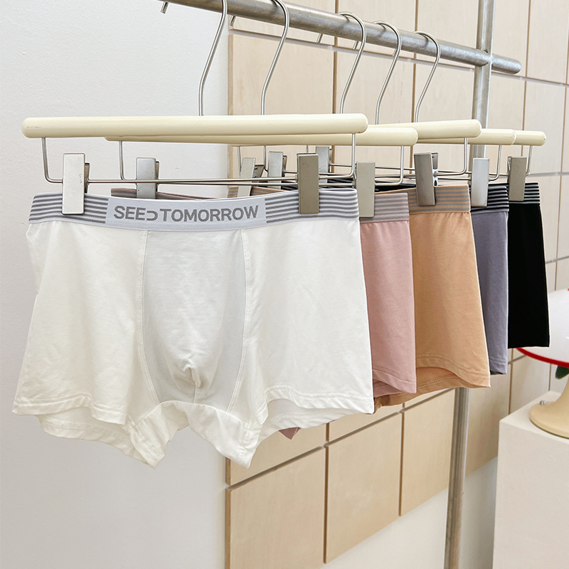 See tomorrow modal boxers men's underwear seamless plus size cotton antibacterial crotch cotton boxers