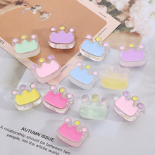 外发亚克力透明滴油皇冠 卡通发绳链条串珠配件材料发饰配件批发