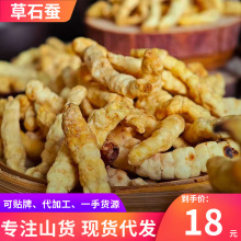 云南野生虫草参中药材新鲜地参干粗条白虫草煲汤炒菜厂家批发包邮