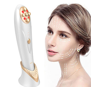 Beauty instrument red light micro-current eye massage essence into beauty instrument