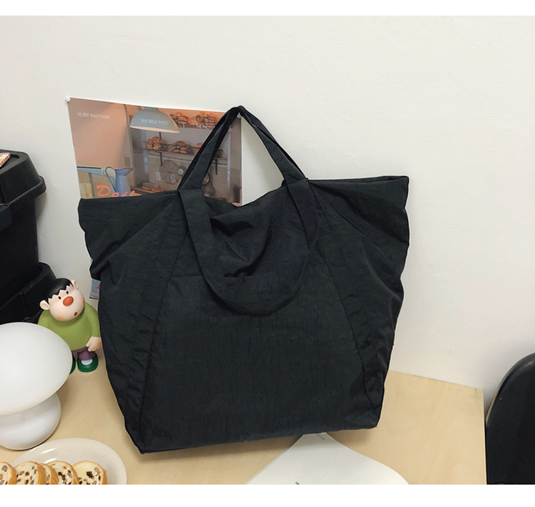 Women's American retro single-shoulder crossbody bag, casual tote bag, large-capacity single-shoulder bag, high appearance level, versatile travel bag undefined
