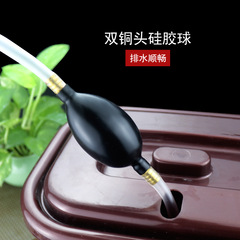 Tea tray drain pipe tea set accessories water absorption ball tea table drain pipe kung fu tea ceremony zero accessories tea residue bucket thickened hose 